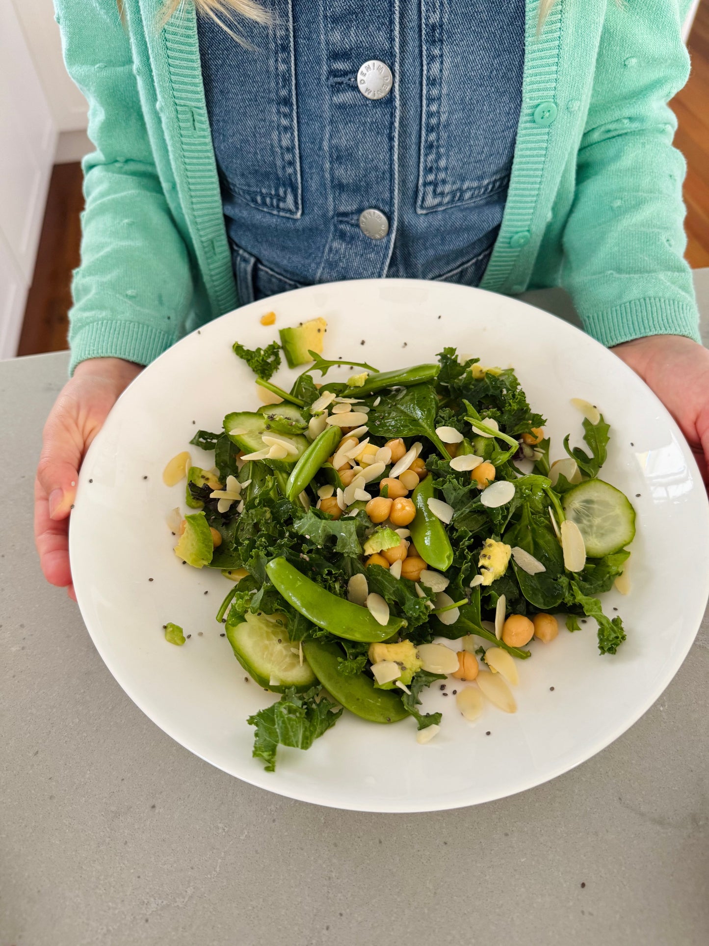 Chia and Chickpea Salad