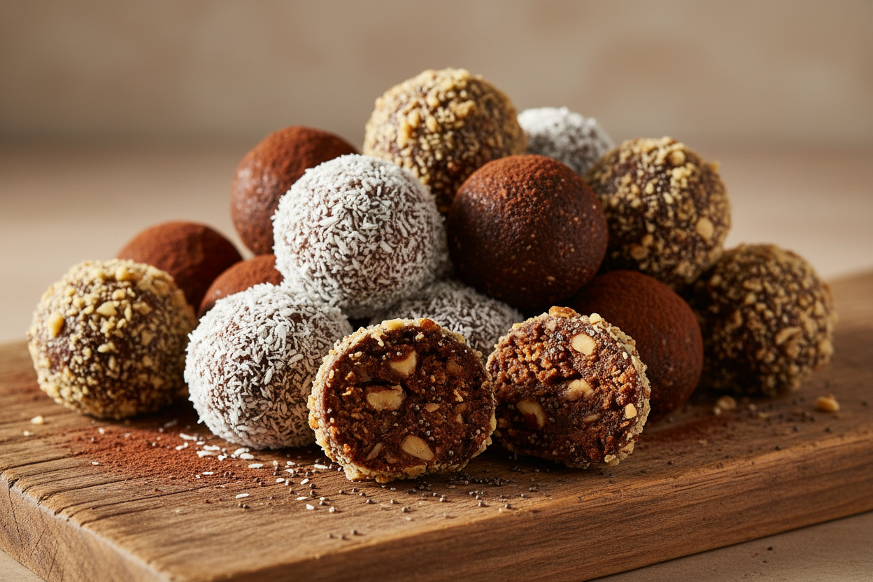 Bliss Balls Four Ways